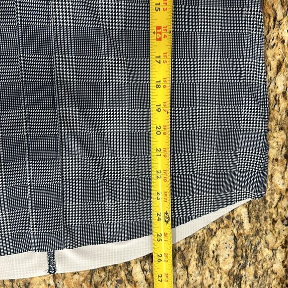 Belyn Key Plaid Short Sleeve Pull On Golf Top Size S - Picture 9 of 9